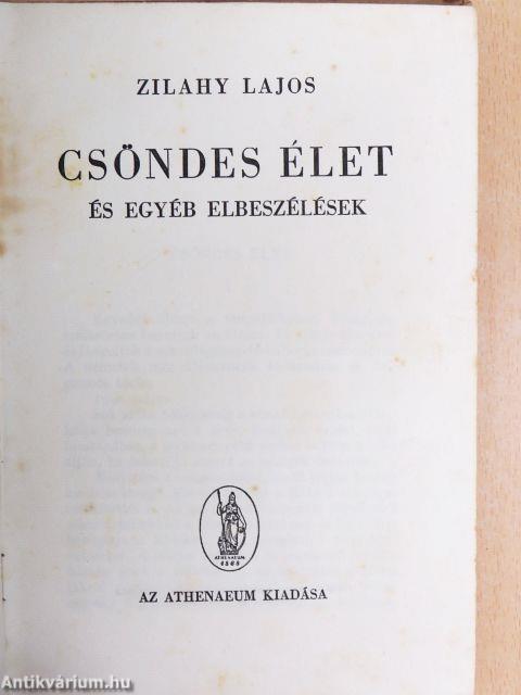 Csöndes élet és egyéb elbeszélések