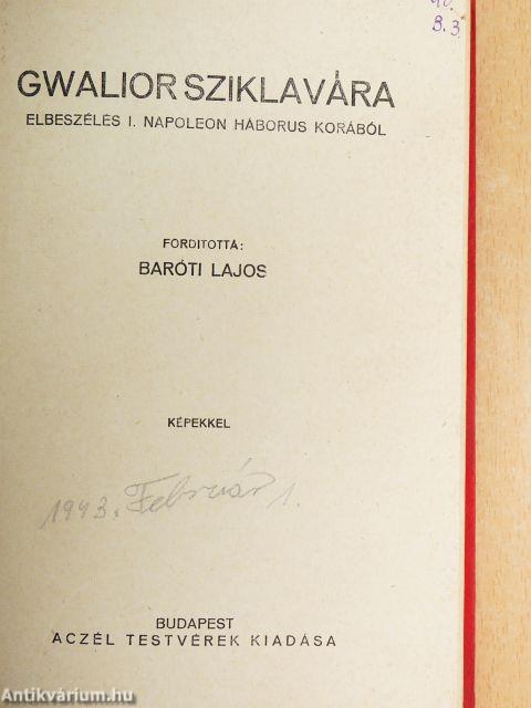 Gwalior sziklavára