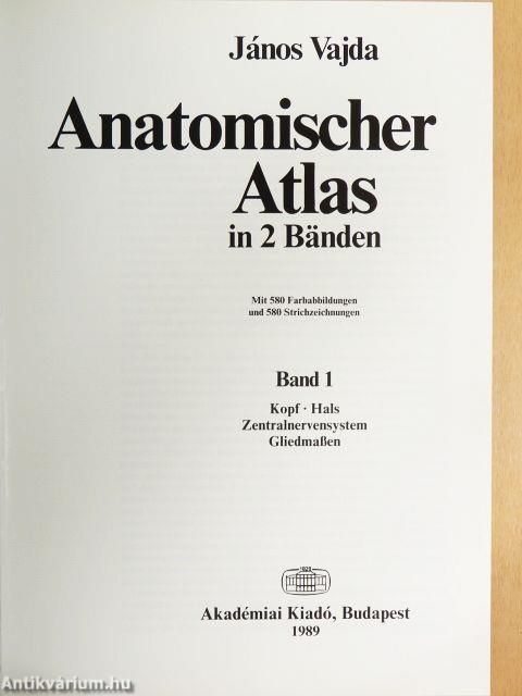 Anatomischer Atlas 1-2.