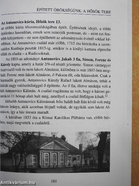 Bácsalmási örökségünk