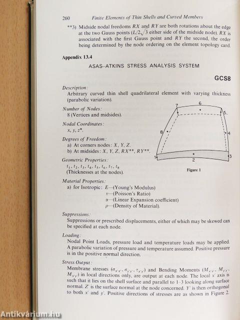 Finite Elements for Thin Shells and Curved Members