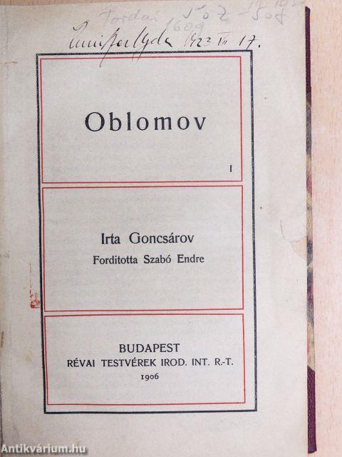 Oblomov I-II./Korunk hőse