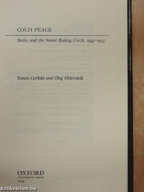 Cold Peace