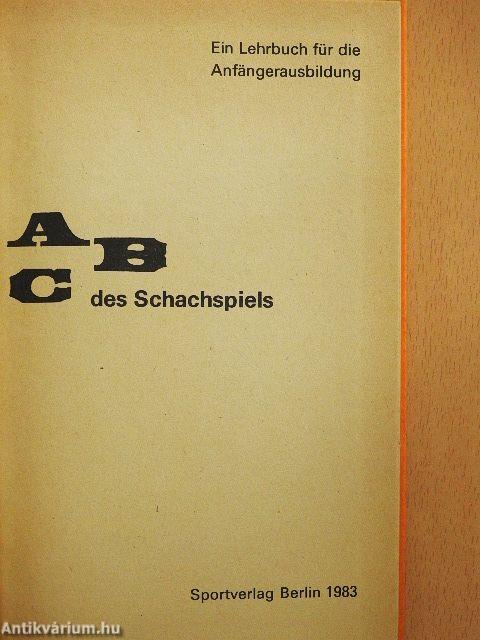 ABC des Schachspiels