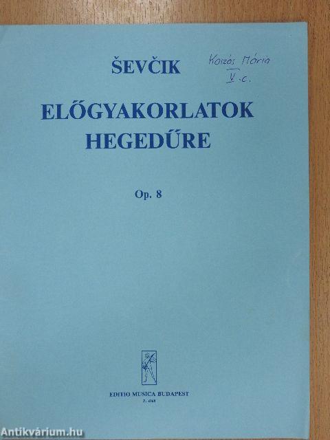 Előgyakorlatok hegedűre