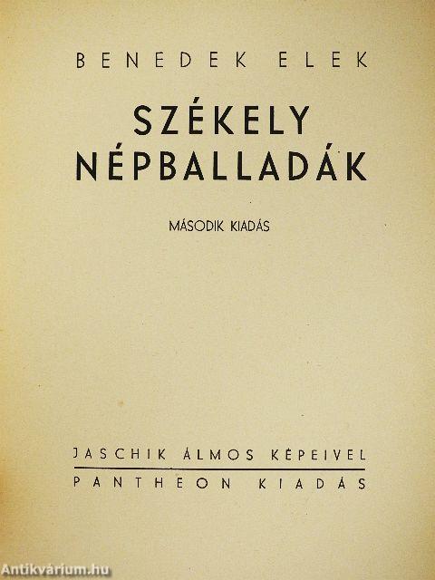 Székely népballadák