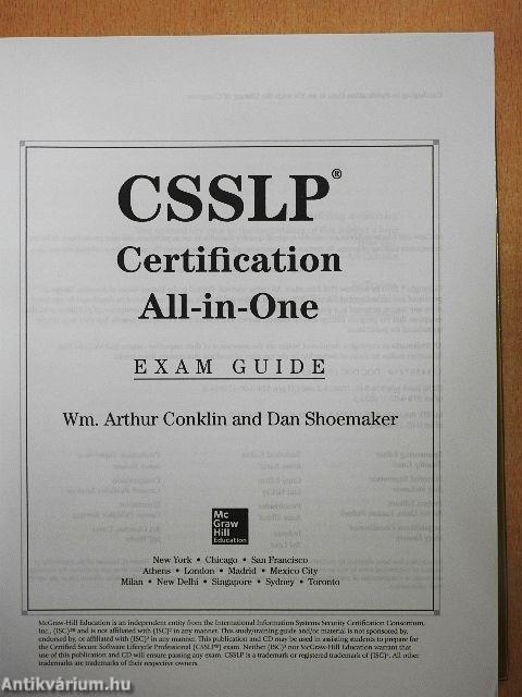 CSSLP Certification All-in-One