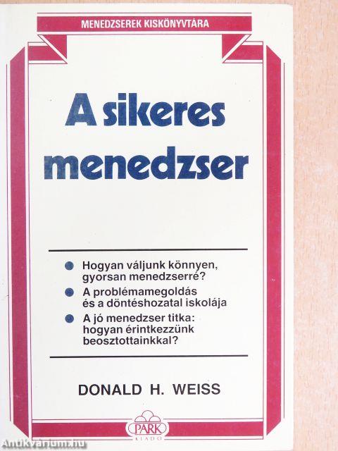 A sikeres menedzser