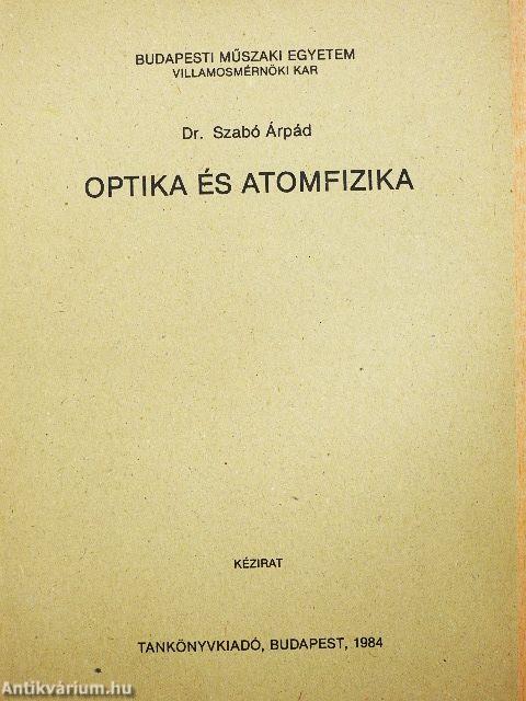 Optika és atomfizika
