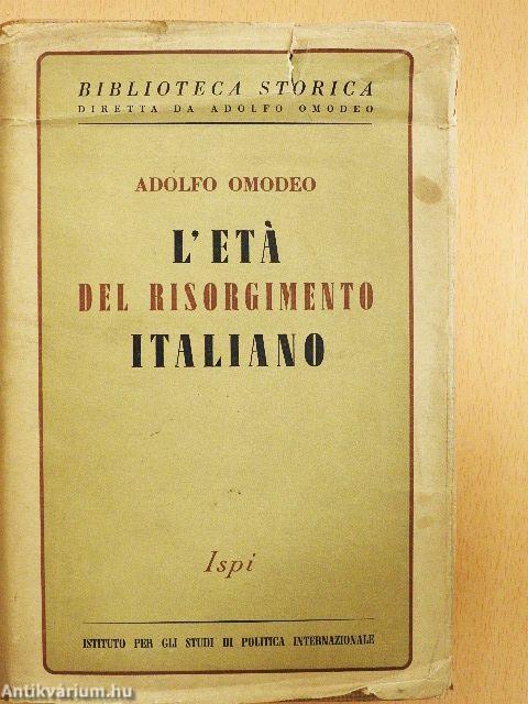 L'Etá del Risorgimento Italiano