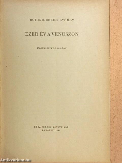 Ezer év a Vénuszon