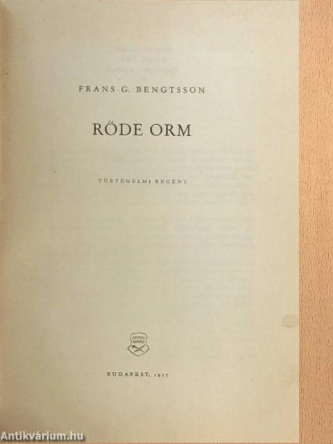 Rőde Orm I-II.