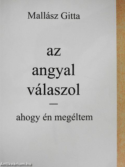 Az angyal válaszol