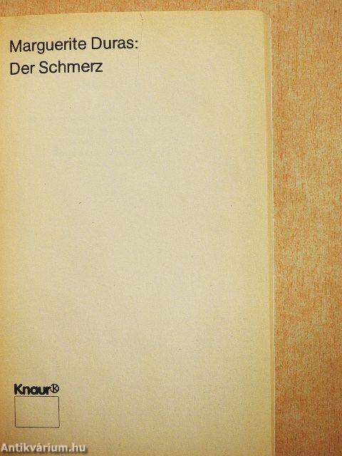 Der Schmerz
