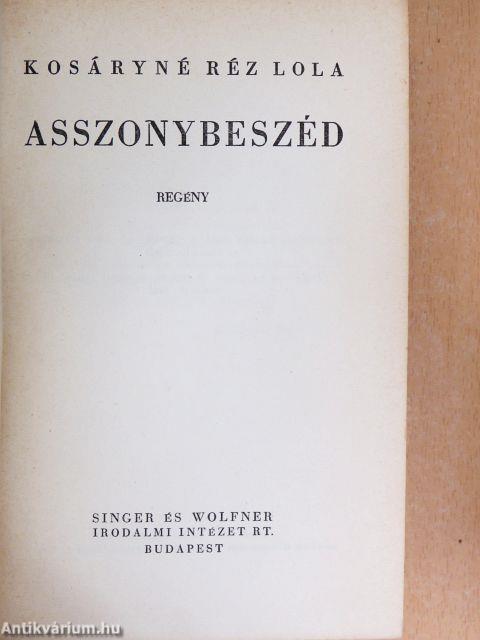 Asszonybeszéd
