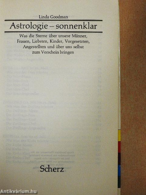 Astrologie - sonnenklar