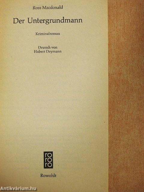 Der Untergrundmann
