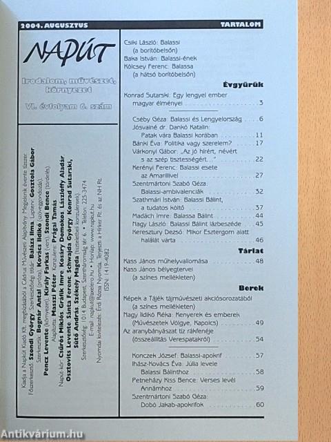 Napút 2004. augusztus