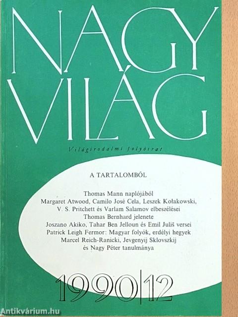 Nagyvilág 1990. december