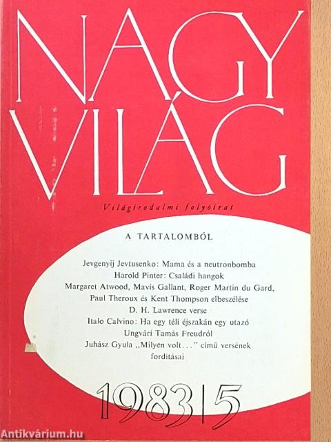 Nagyvilág 1983. május
