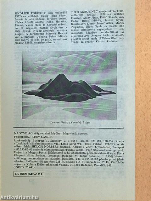 Nagyvilág 1983. május