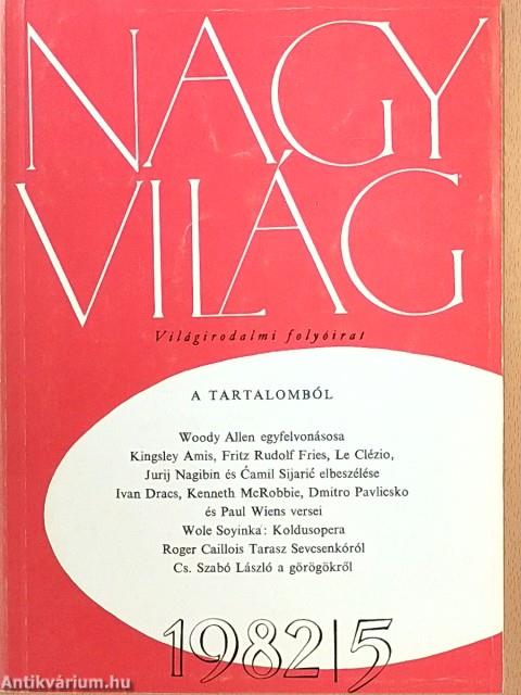 Nagyvilág 1982. május