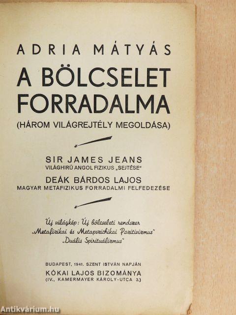 A bölcselet forradalma