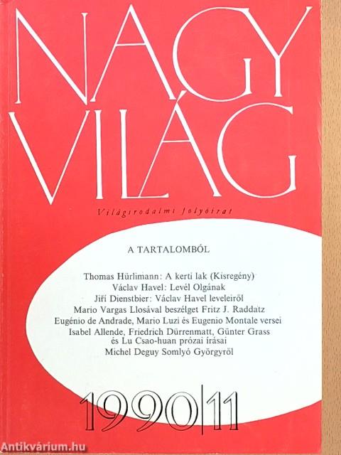 Nagyvilág 1990. november