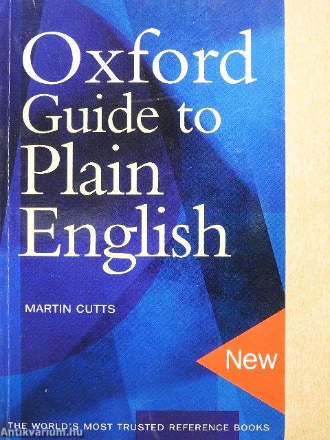 Oxford Guide to Plain English