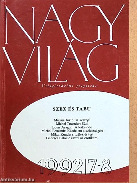 Nagyvilág 1992. július-augusztus