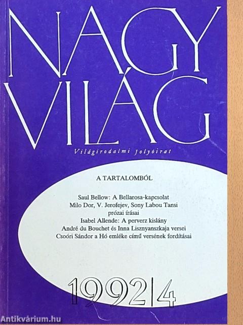 Nagyvilág 1992. április