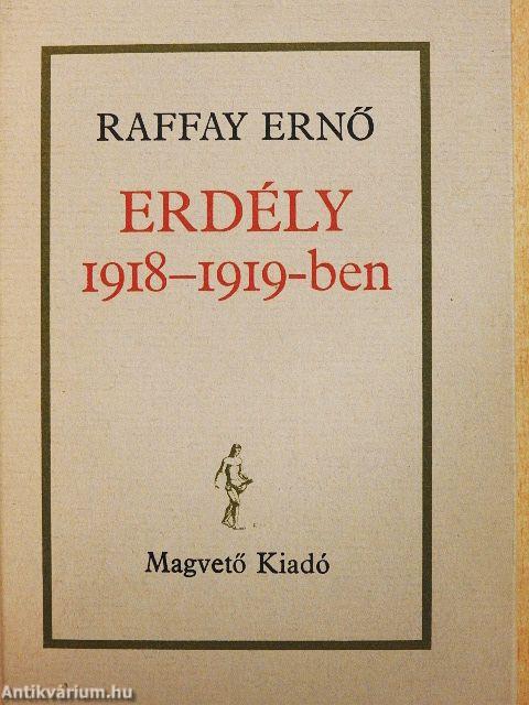 Erdély 1918-1919-ben