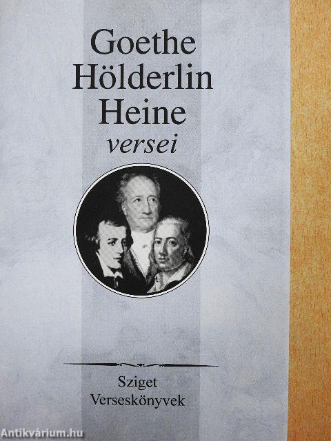 Goethe, Hölderlin, Heine versei