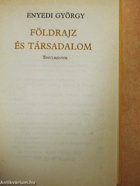Földrajz és társadalom
