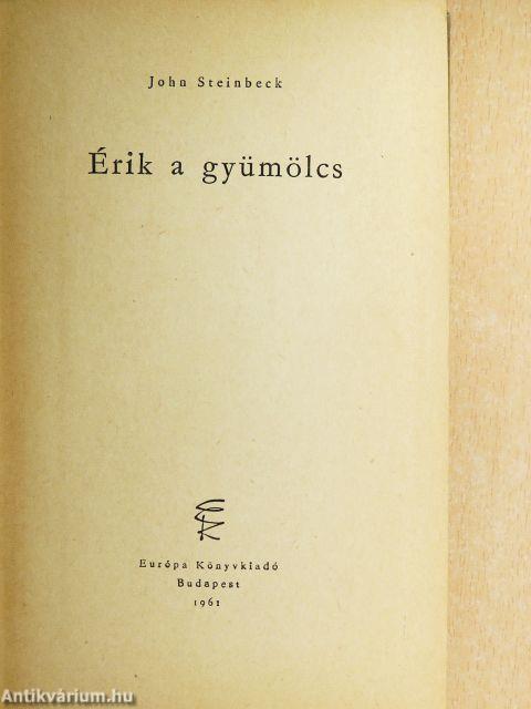 Érik a gyümölcs
