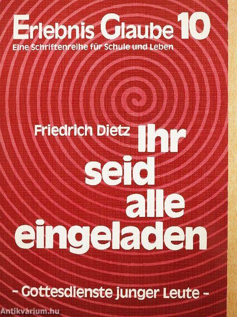 Ihr seid alle eingeladen