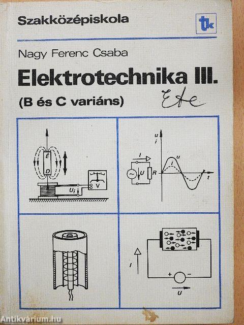 Elektrotechnika III.