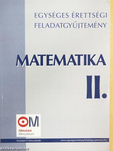 Matematika II.