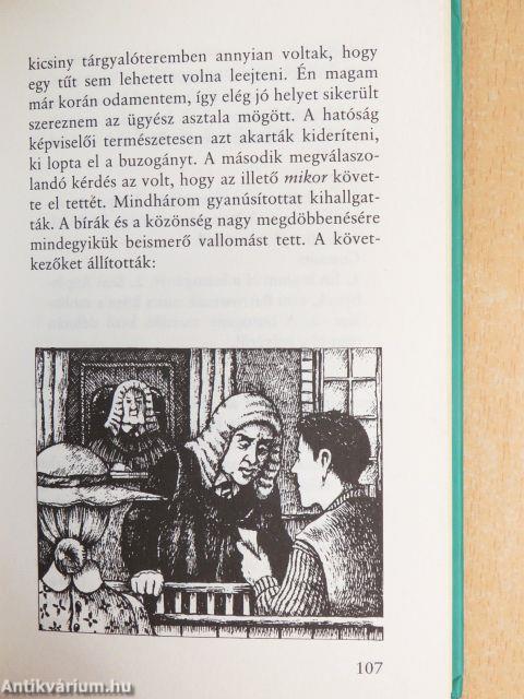 Ötperces krimik
