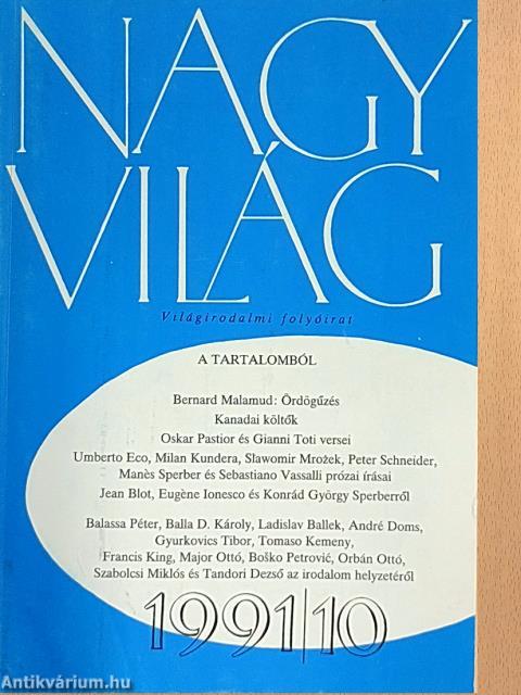 Nagyvilág 1991. október