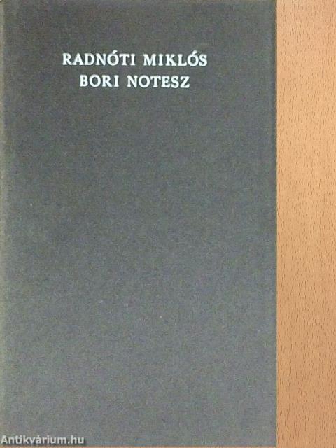 Bori notesz/Bori notesz melléklet