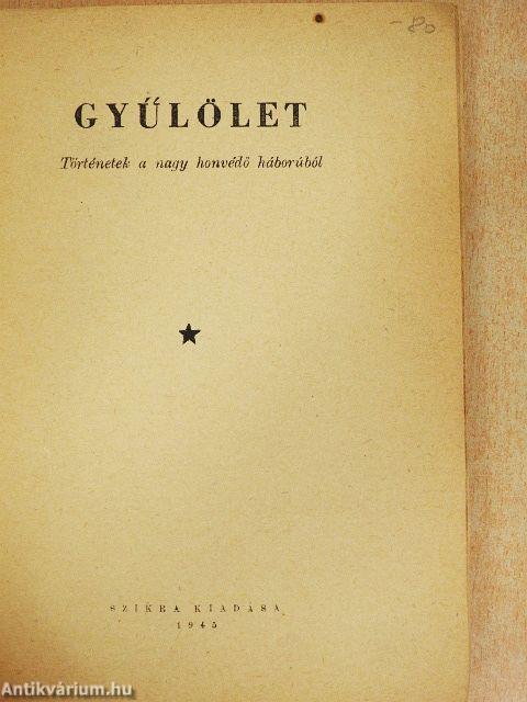 Gyűlölet