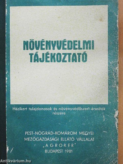 Növényvédelmi tájékoztató