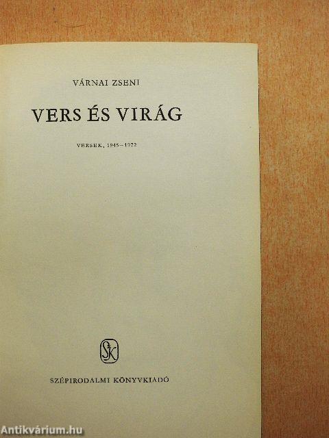 Vers és virág