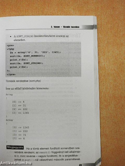 PHP zsebkönyv