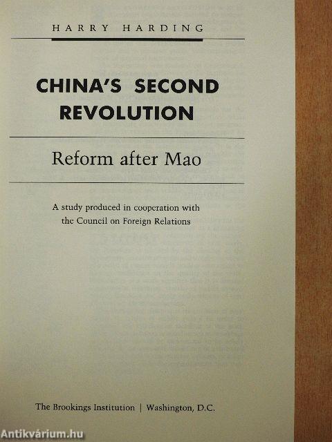 China's Second Revolution