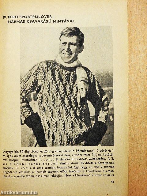Kötés-horgolás 1968
