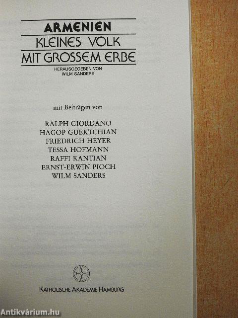 Armenien - Kleines Volk mit grossem Erbe