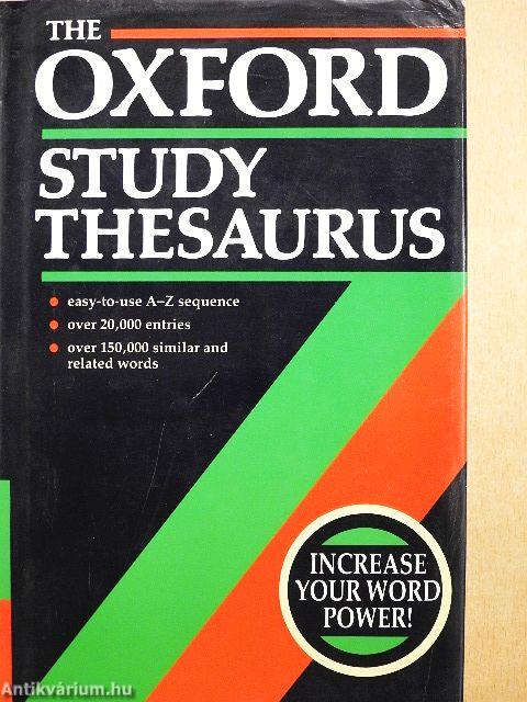 The Oxford Study Thesaurus