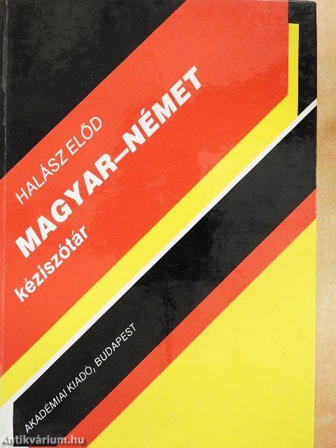 Magyar-német kéziszótár